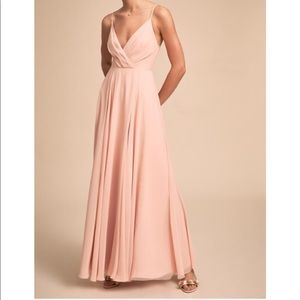 BHLDN Eva Blush Dress XS